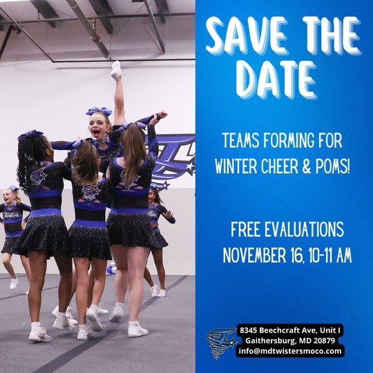 Maryland Twisters MoCo • Elite Allstar Cheer and Dance Training